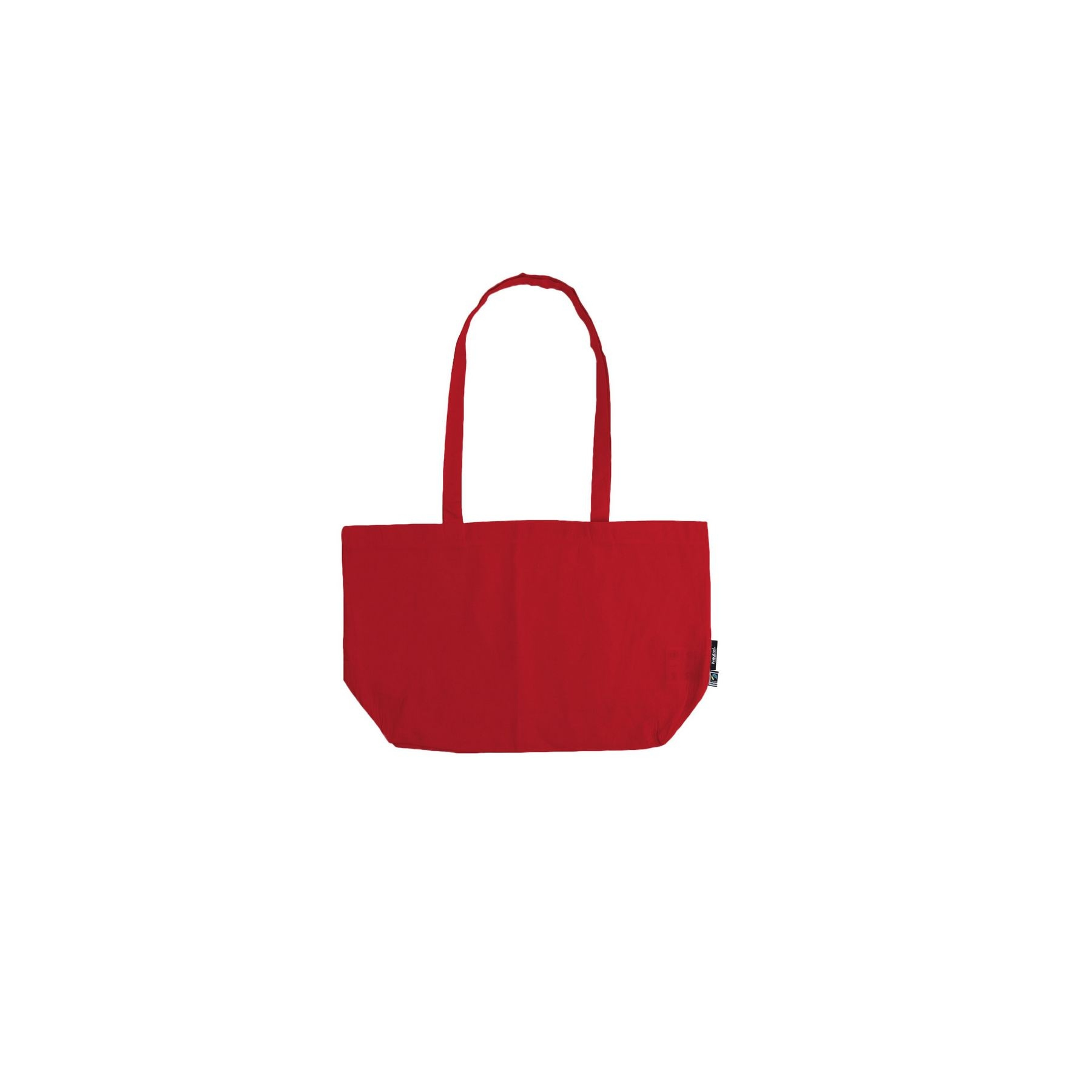 Shopping bag with gusset