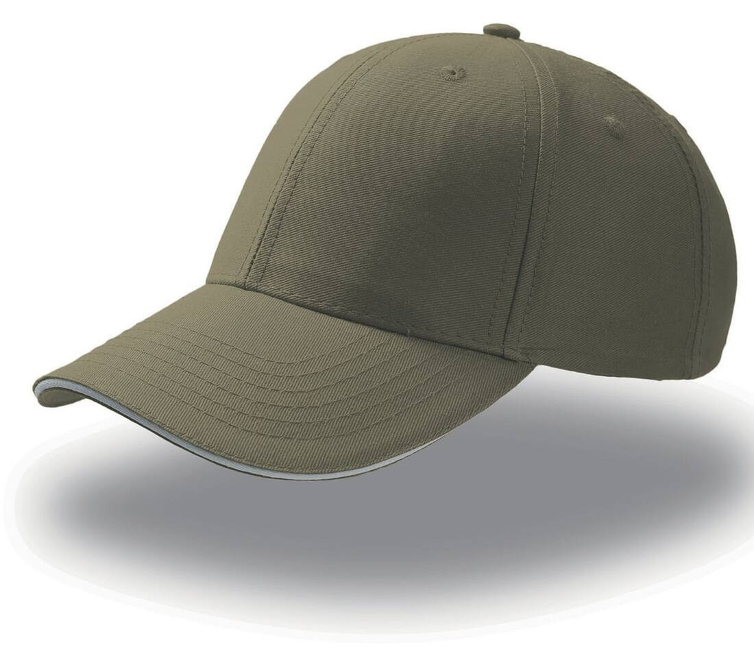 Casquette 6 pans visière sandwich