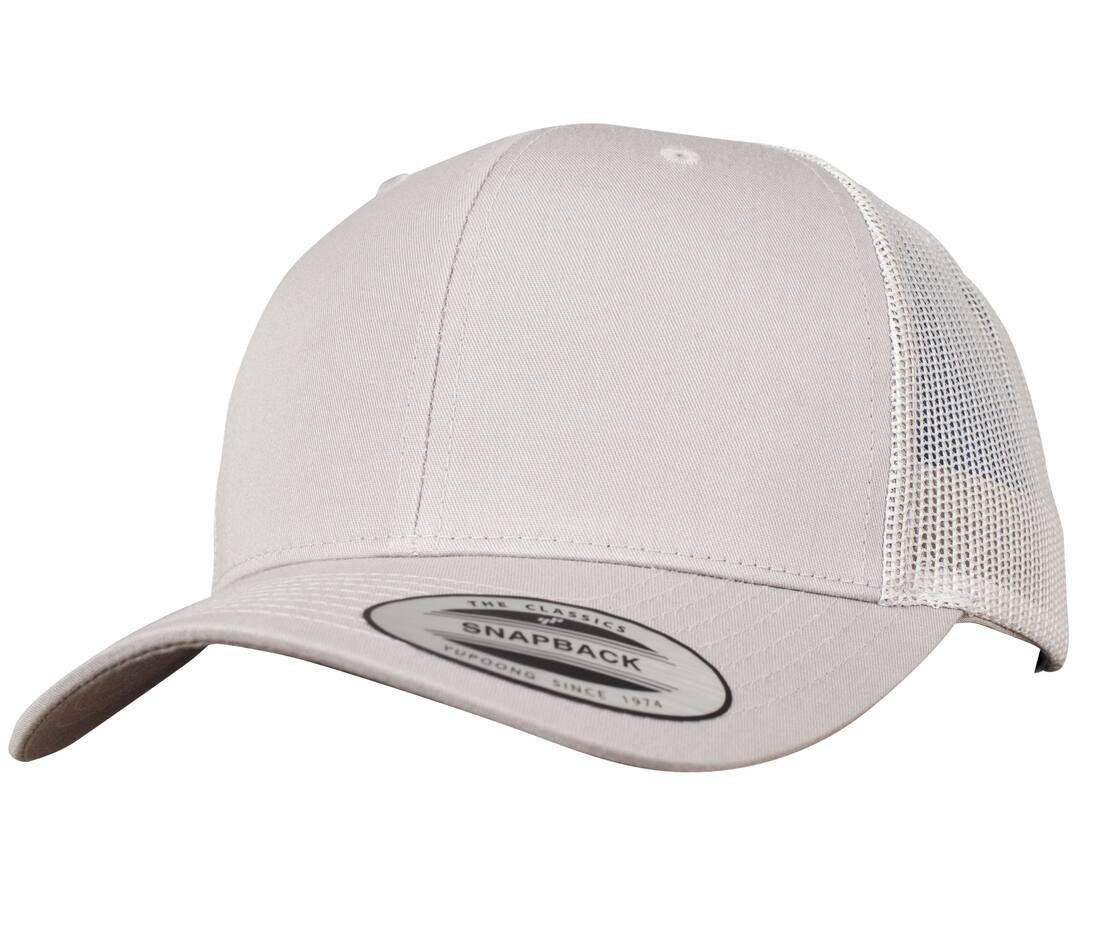 Casquette visière incurvée style trucker
