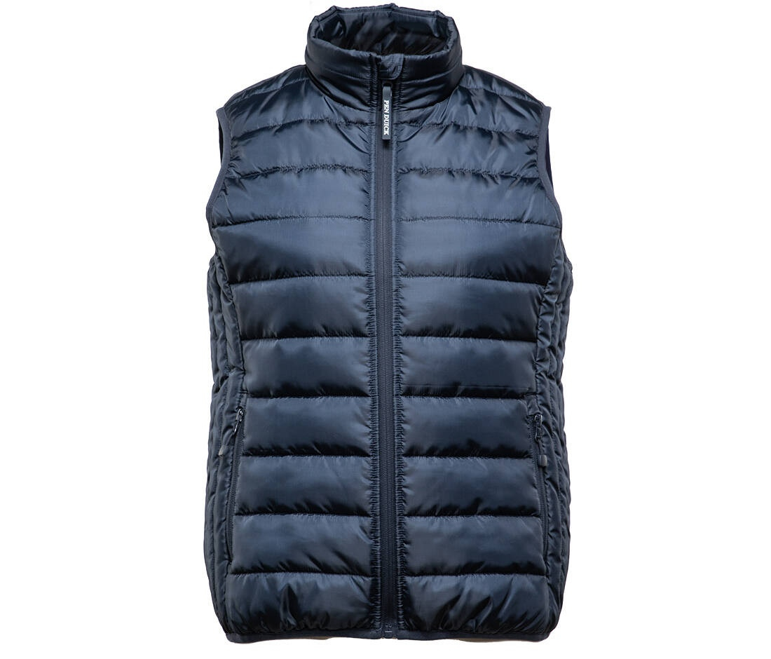 Bodywarmer femme  en  polyester recyclé