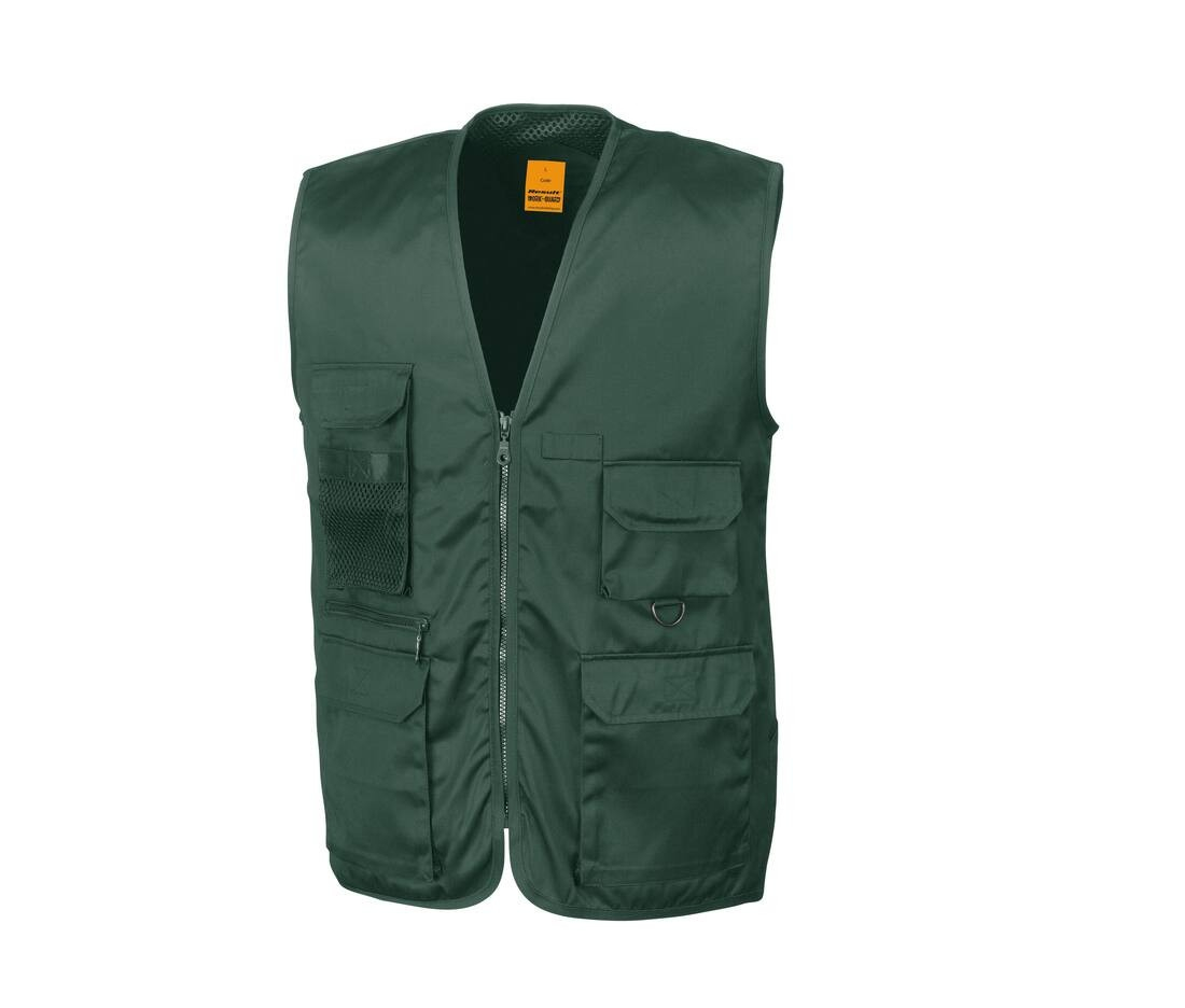 Gilet reporter multi-poches polycoton