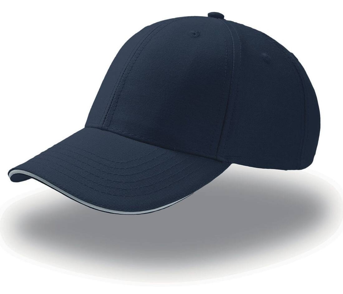 Casquette 6 pans visière sandwich