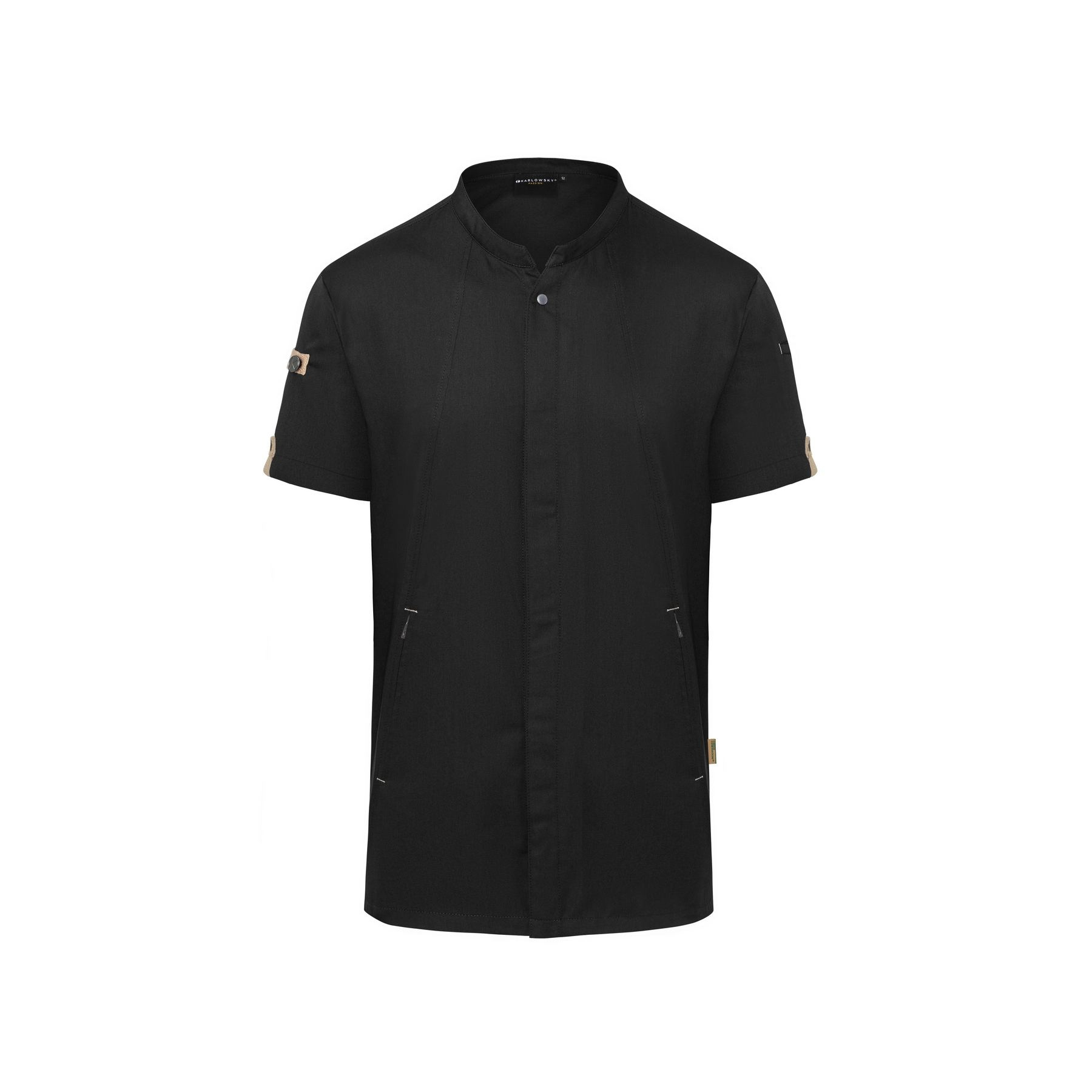 Veste de cuisiner manches courtes écoresponsable