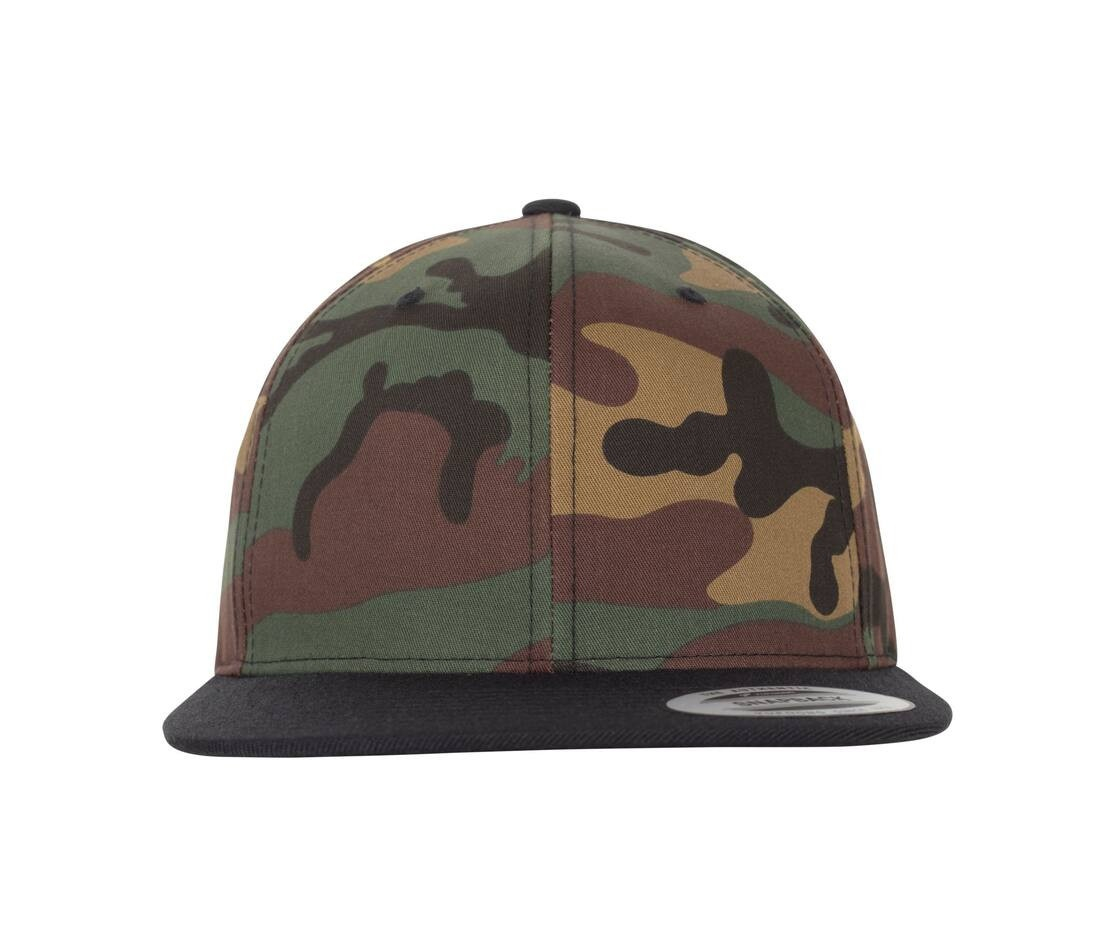 Casquette snapback style camo