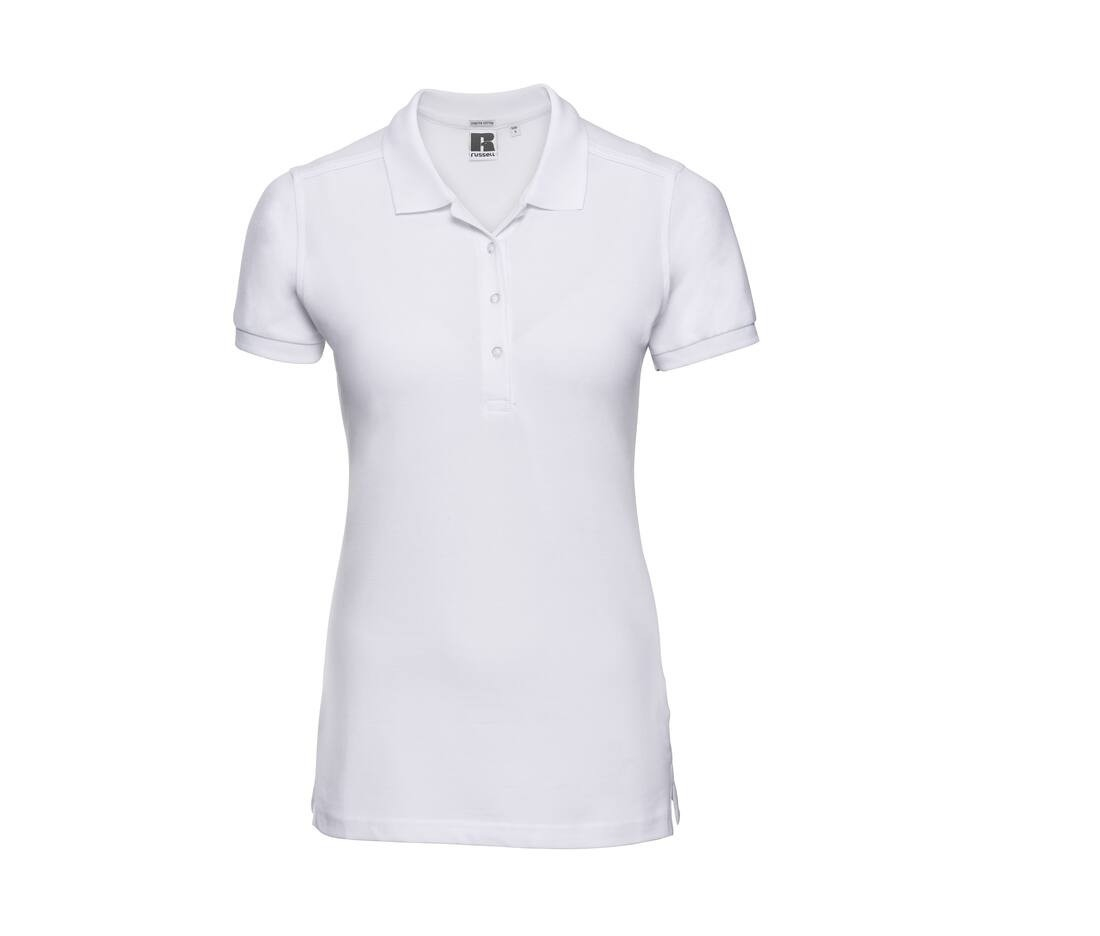 Polo femme stretch