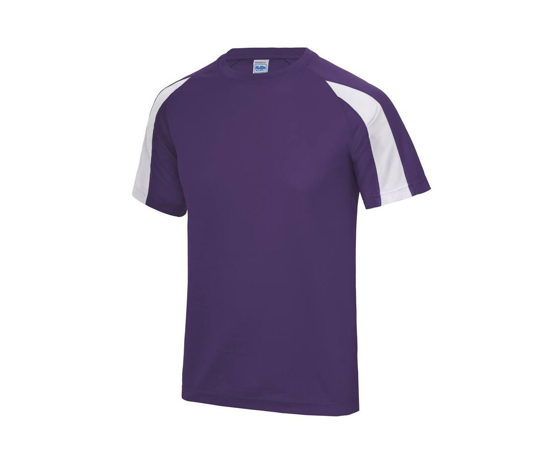Tee-shirt de sport contrasté