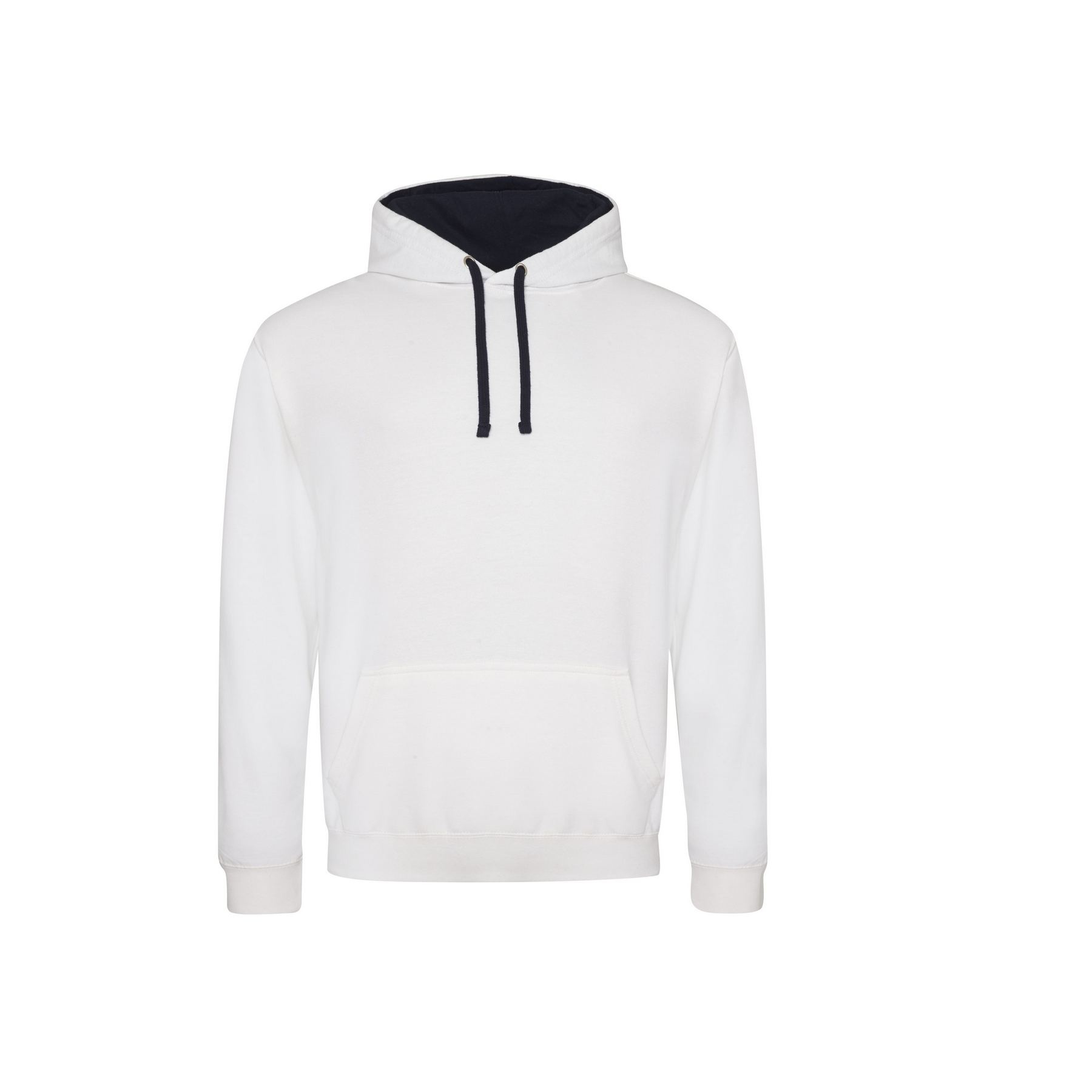 Sweat capuche contrastée
