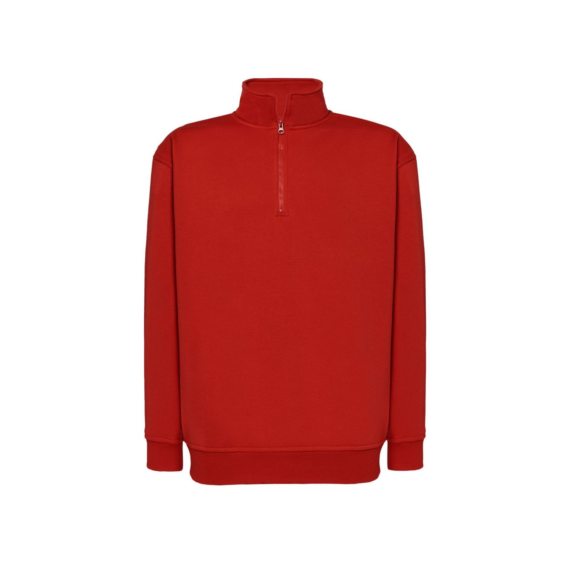 Sweat col zippé