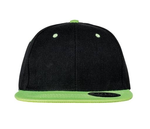 Casquette 6 pans visière plate