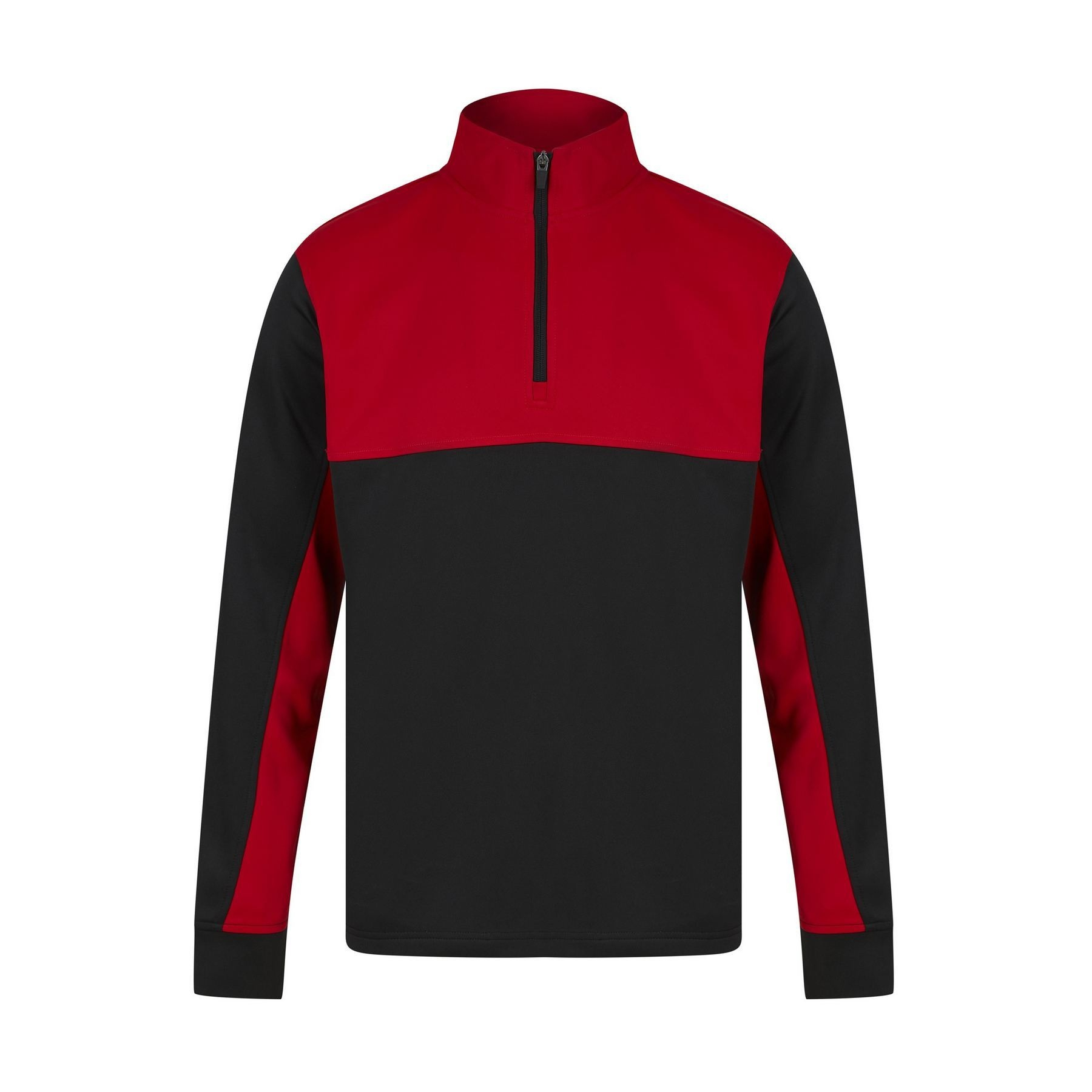 Sweat de sport col zippé