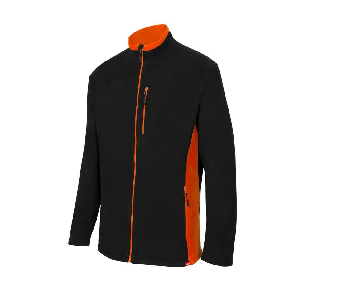 Veste polaire bicolore
