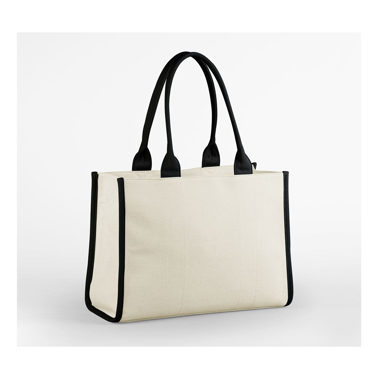 Large tote bag bi-color
