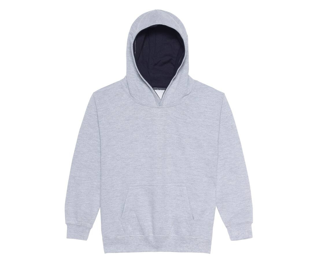 Sweat enfant capuche contrastée
