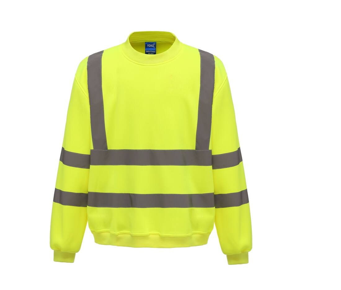 Sweat col rond haute visibilité