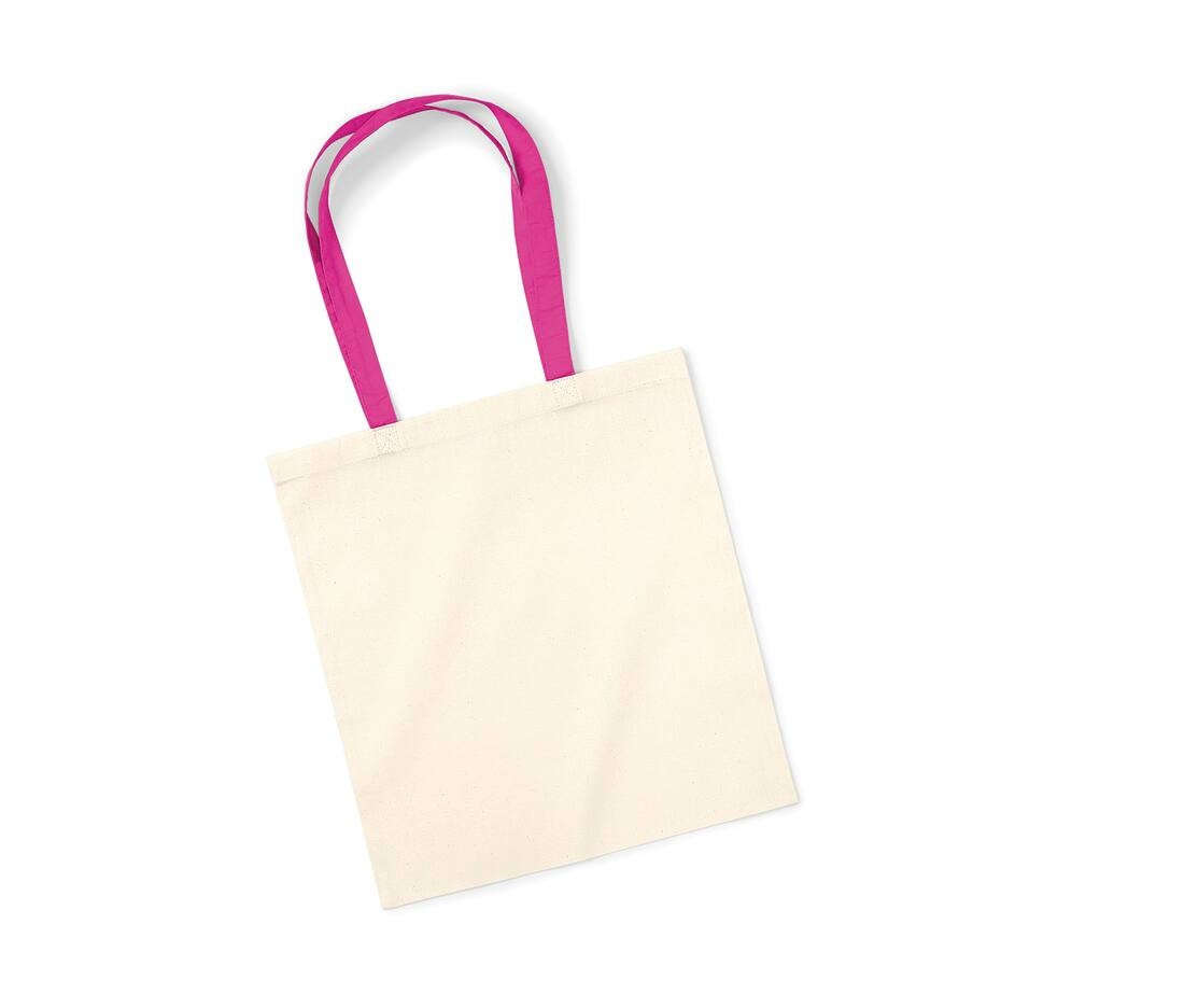 Sac shopping aux anses contrastées