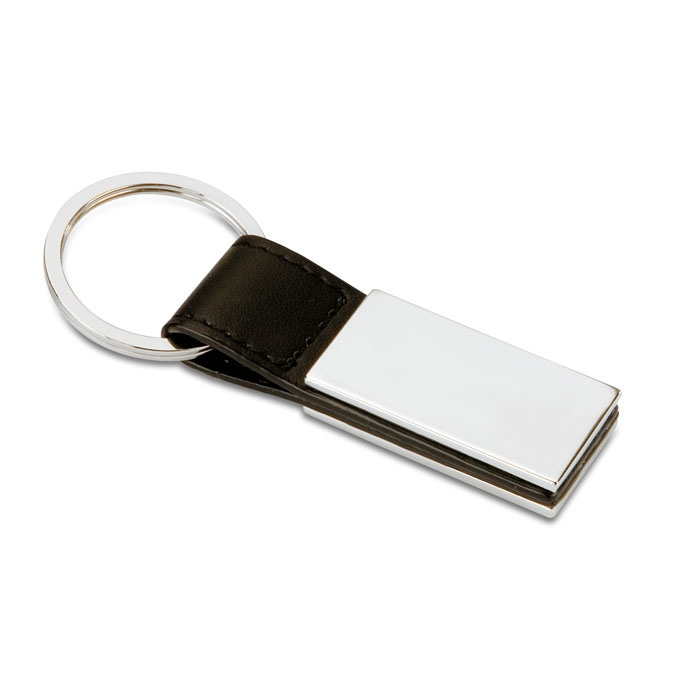 RECTANGLO - Porte-clés PU et métal thumb