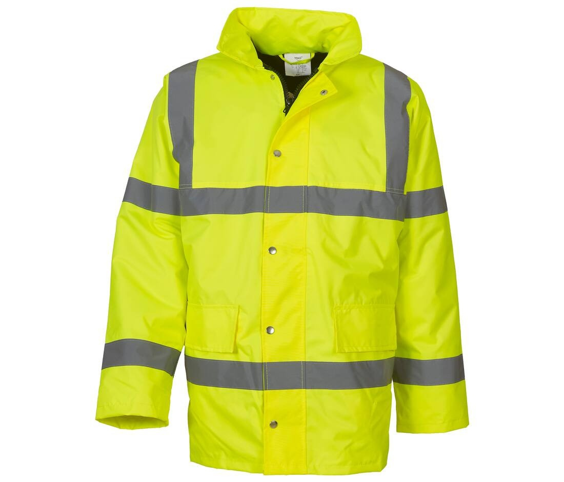 Parka matelassée haute visibilité