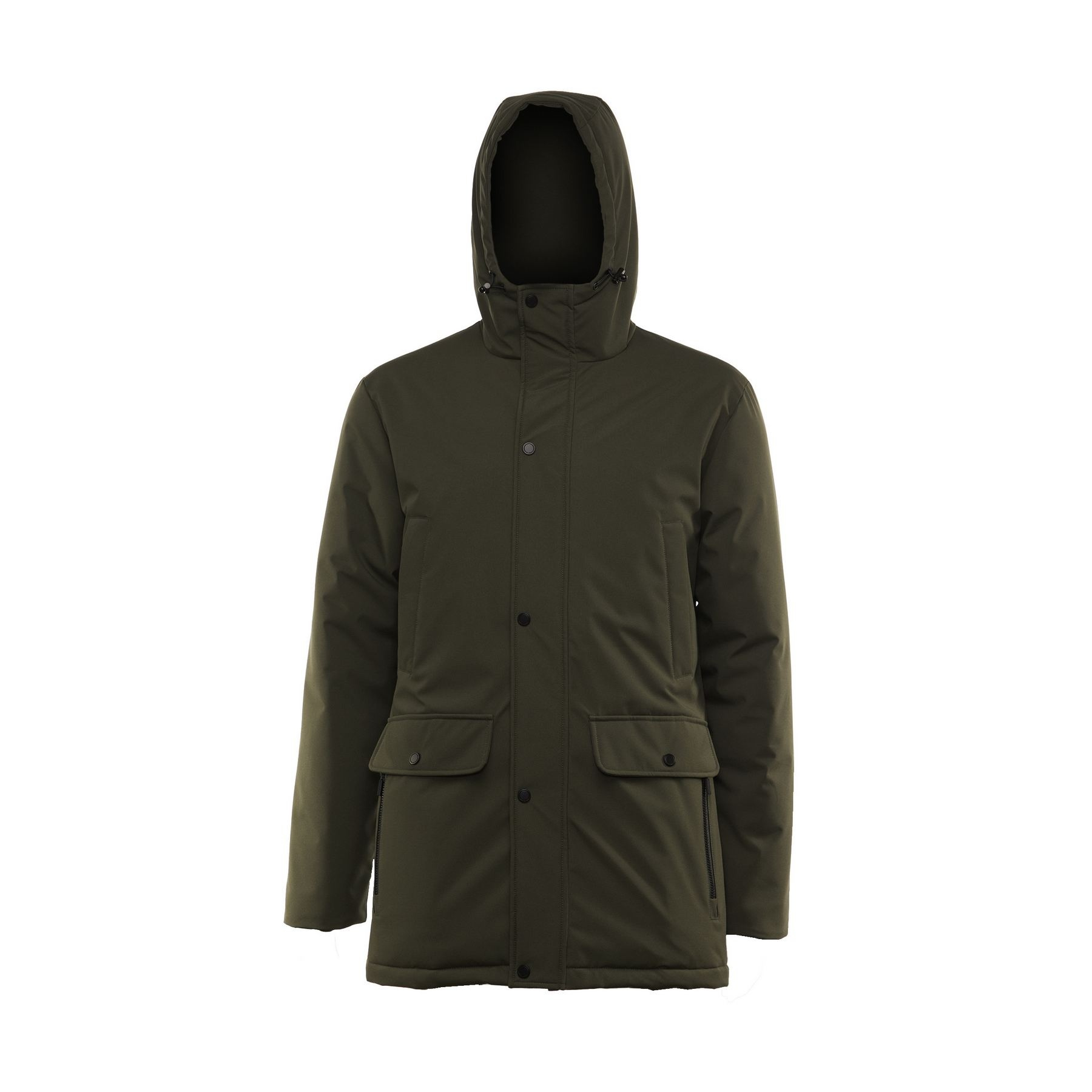 Parka multipoches chaude et légère