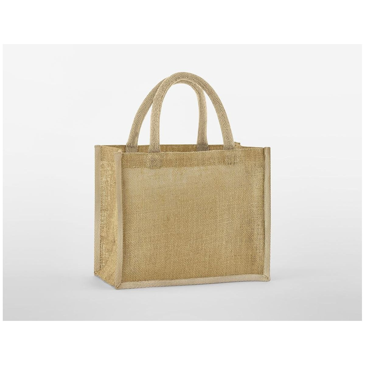 Petit sac shopping en toile de jute