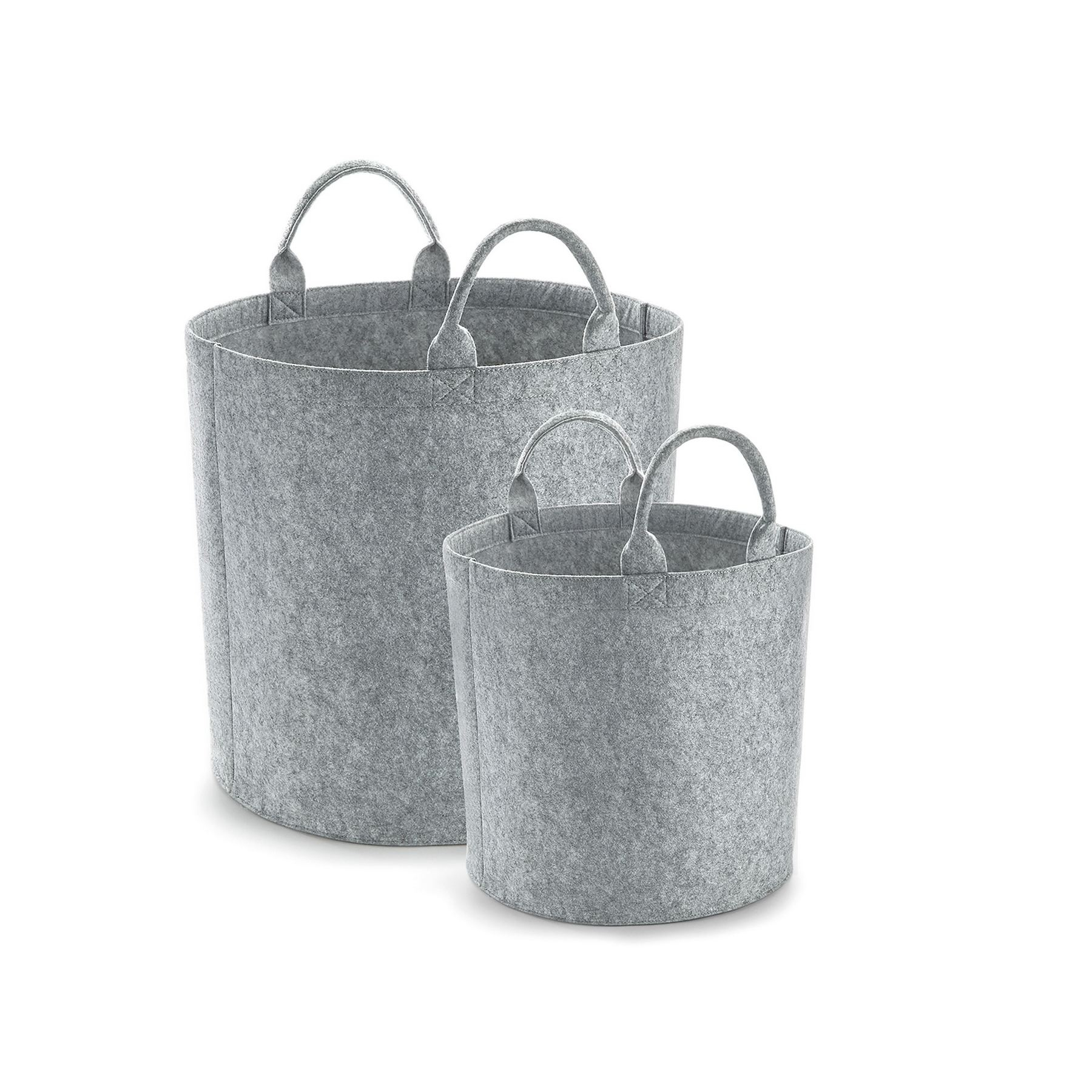 Panier en polyester feutrine