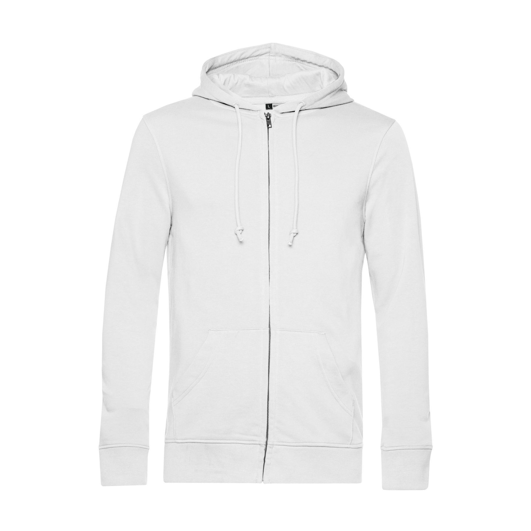 Sweat capuche zippé organique