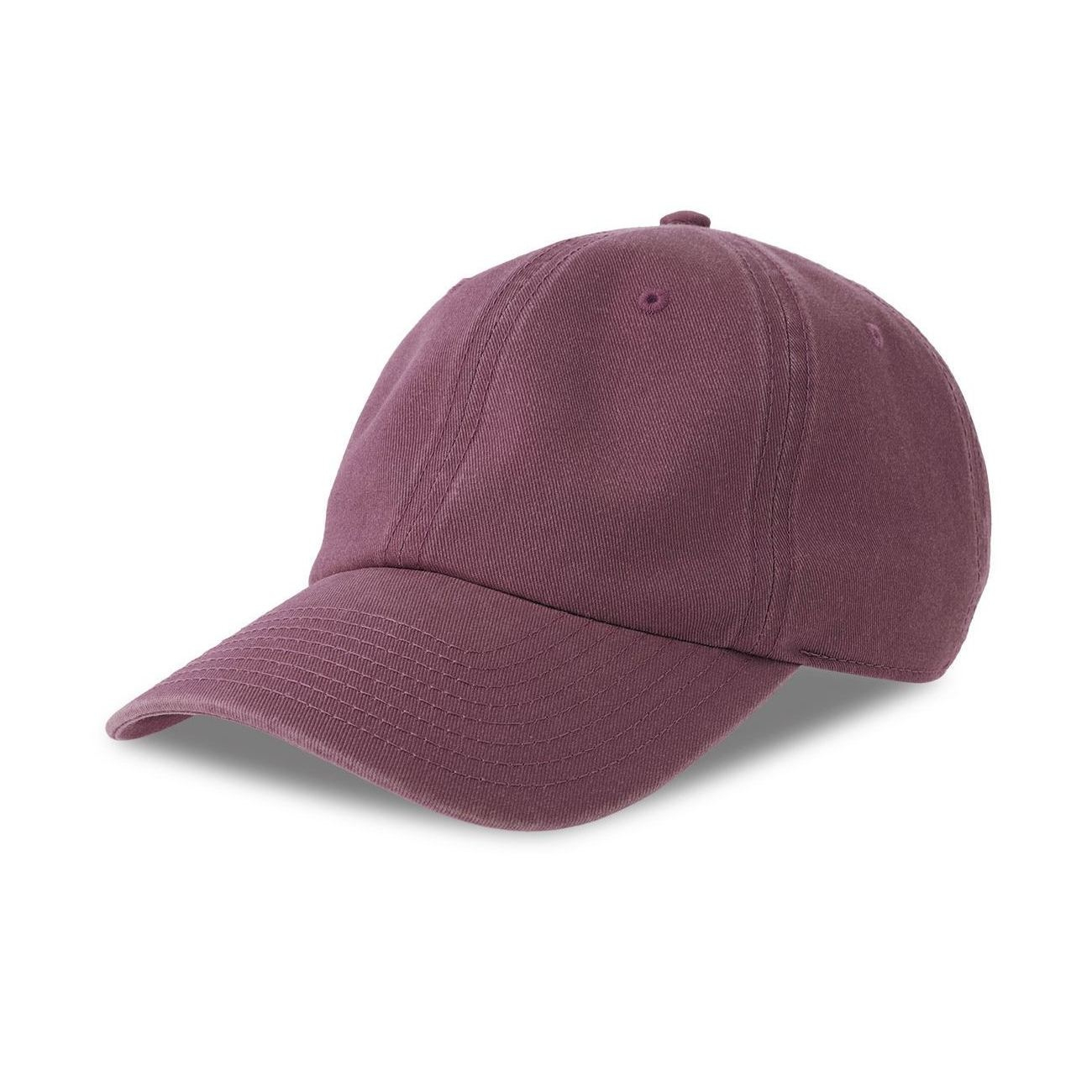 Casquette 6 pans mid visor délavée