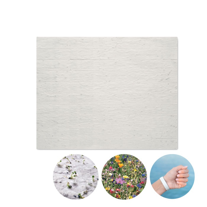 BANDSEE - Bracelet en papier graines thumb