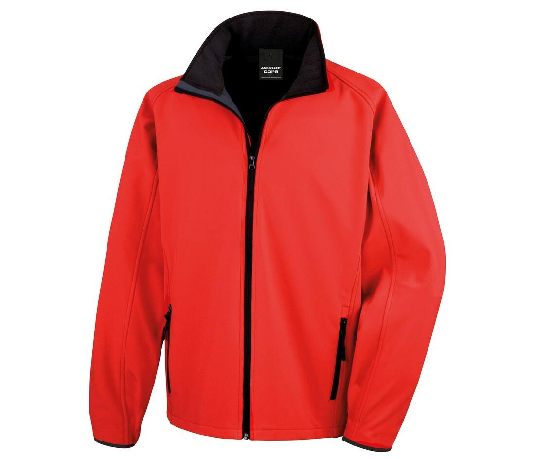 Veste softshell imprimable homme
