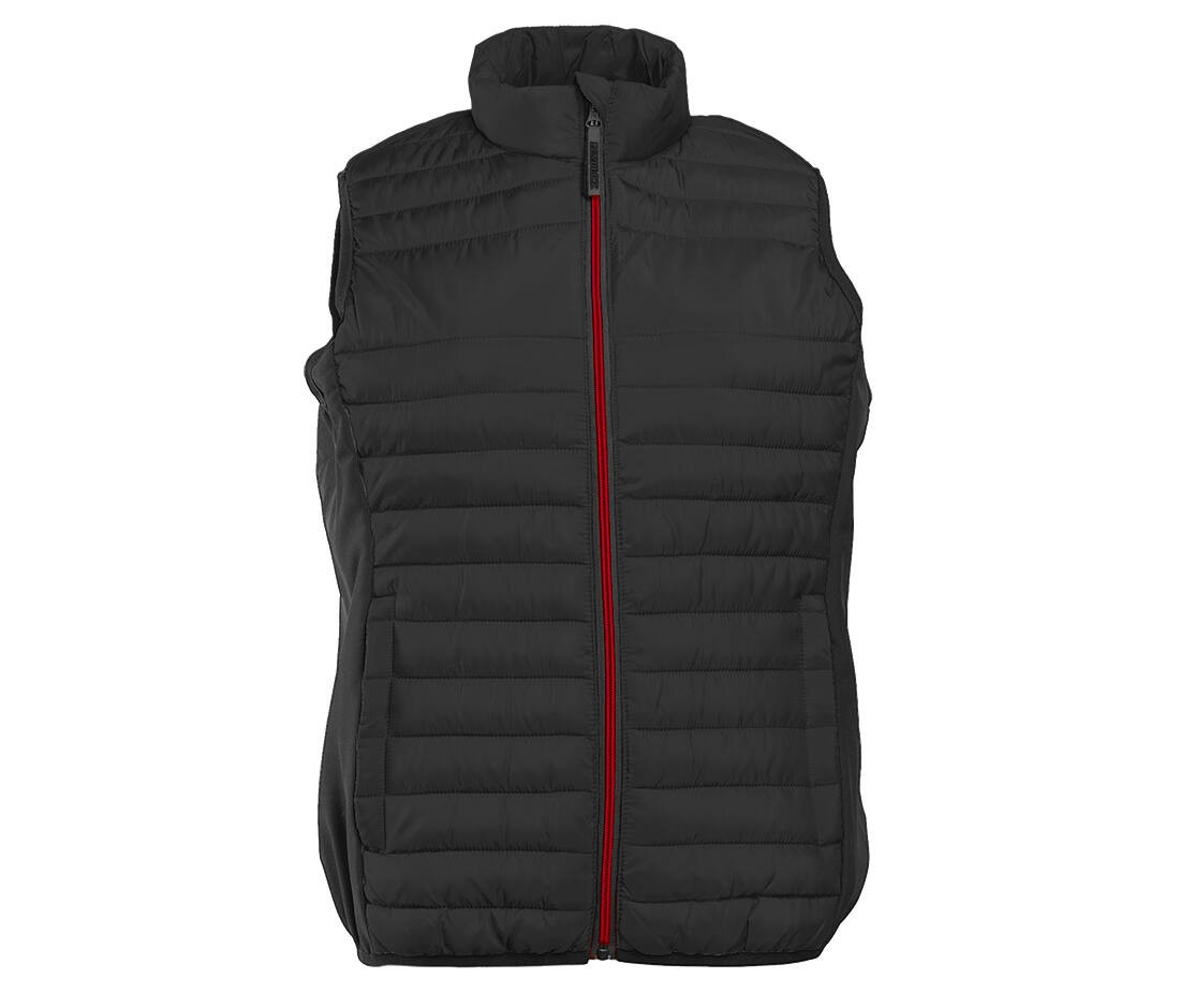Bodywarmer bi-matière femme