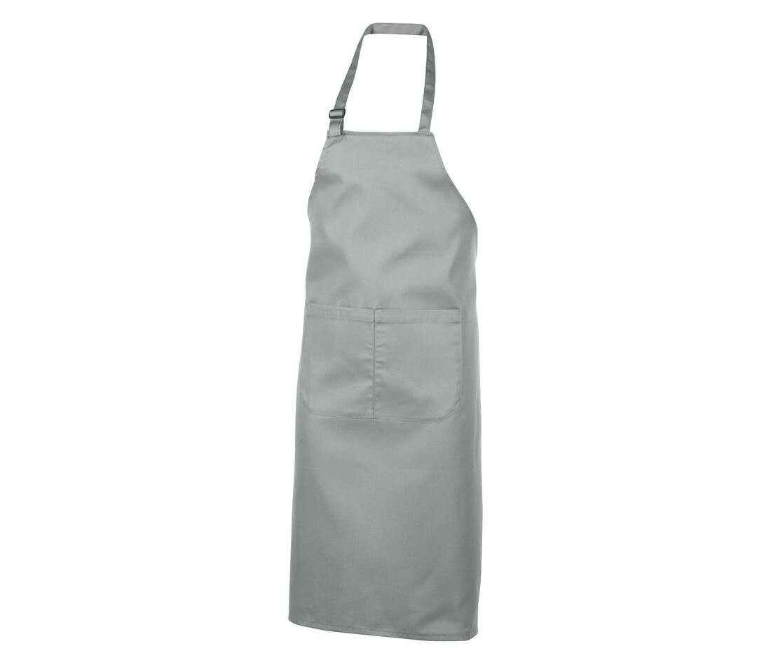 Tablier à bavette 100% coton avec poche