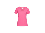 Tee-shirt femme col v
