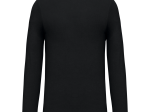 T-shirt col rond manches longues homme