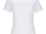 T-shirt Bio col à bords francs manches courtes femme