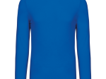 T-shirt col rond manches longues homme