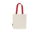 Sac shopping anses contrastées