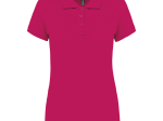 Polo piqué manches courtes femme