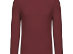 T-shirt col rond manches longues homme