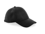 Casquette 6 panneaux en faux daim