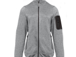 Veste polaire tricotée femme