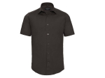 Men's short sleeve fitted stretch shirt