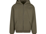 Sweat à capuche zippé ample