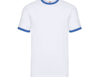Tee-shirt bords côtes contraste