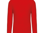 T-shirt col rond manches longues homme