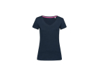 Tee-shirt femme col v