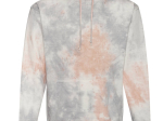 Sweat à capuche tie-dye