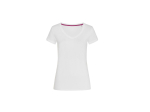 Tee-shirt femme col v