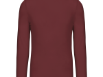 T-shirt col rond manches longues homme