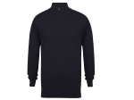 Pull col zippé