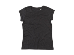 Tee-shirt femme manches roulées
