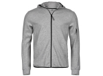Sweat de sport à capuche zippé